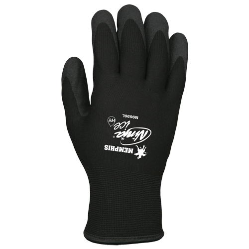 Gants N9690 Memphis Ninja Ice, 8/Moyen, R&ecirc;vetement PVC, Calibre 15, Enveloppe en Acrylique/Tissu &eacute;ponge Equipex