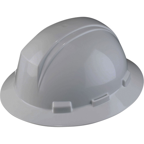 North&reg; Kilimanjaro Full Brim Hardhat, Meets CSA Type 1, Ratchet Suspension, Non-Vented Equipex