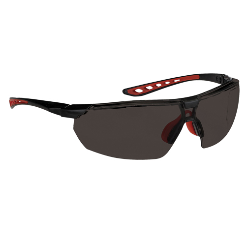 Dynamic Falcon Series Safety Glasses, Smoke Lens, Anti-Fog, ANSI Z87+/Meets/Exceeds CSA Z94.3 Equipex