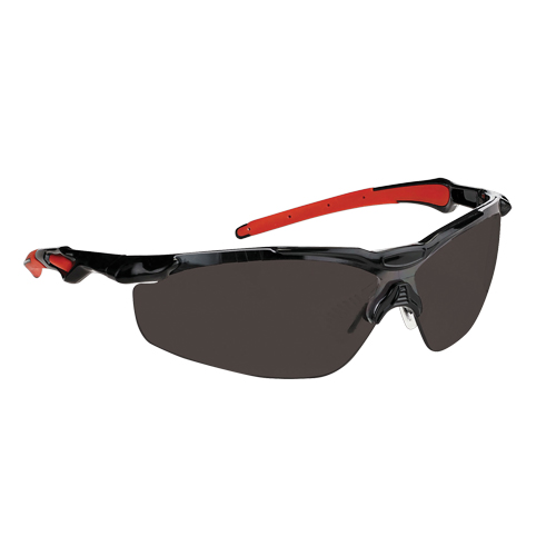 Dynamic Hawk Series Safety Glasses, Smoke Lens, Anti-Fog, ANSI Z87+/Meets/Exceeds CSA Z94.3 Equipex
