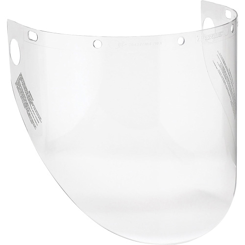 Visi&egrave;re moul&eacute;e Dynamic, PETG, Teinte Transparent Equipex