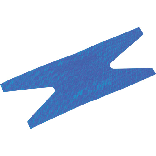 Dynamic Blue Adhesive Strips, Knuckle, 3", Fabric Metal Detectable, Sterile Equipex
