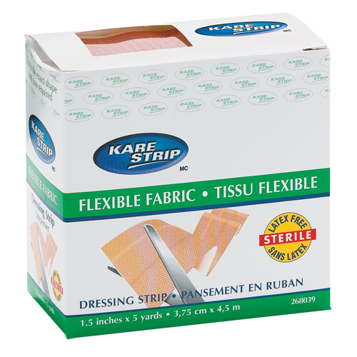 Pansement &eacute;lastique Dynamic, Rectangulaire/carr&eacute;e, 180", Tissu, Non st&eacute;rile Equipex