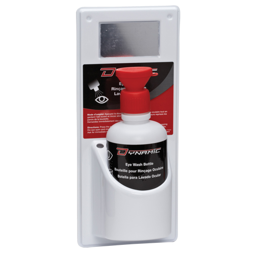 Dynamic Eyewash Station with Empty Bottles, Single Equipex