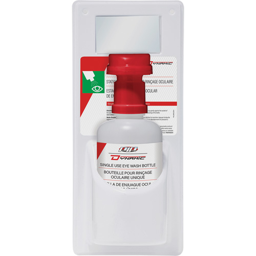 Douche oculaire &agrave; utilisation unique avec solution isotonique Dynamic, Simple Equipex