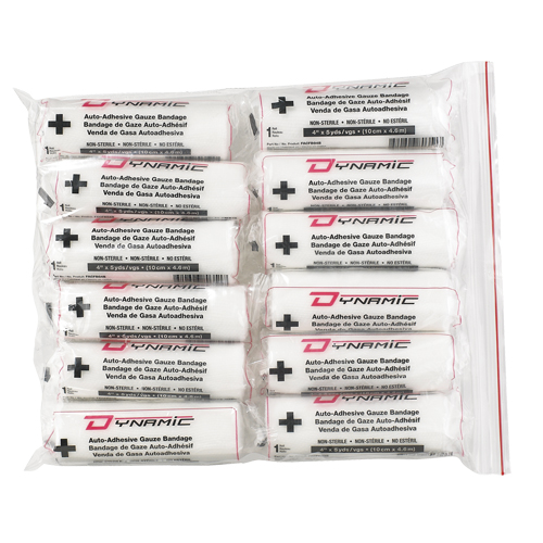 Dynamic Gauze Bandage, Roll, 15' L x 4" W, Medical Device Class 1 Equipex