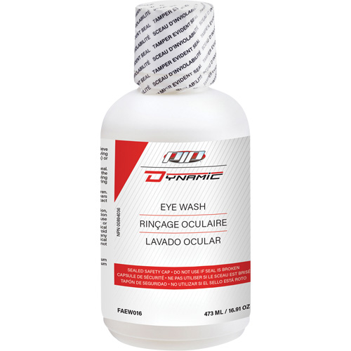 Solution pour douche oculaire Dynamic, 16 oz Equipex