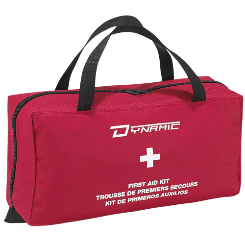 Trousse de premiers soins r&eacute;guli&egrave;re pour la maison Dynamic, Dispositif m&eacute;dical Classe 1, Sac en nylon Equipex