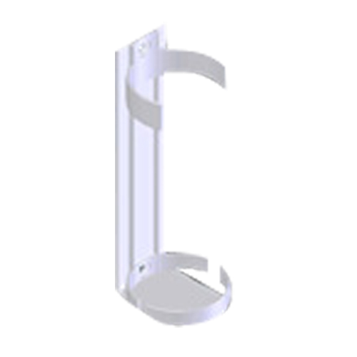 Support en plastique pour v&eacute;hicule de solution Bio Med Wash Dynamic Equipex