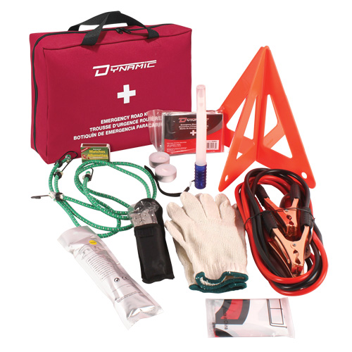 Trousse de premiers soins pour urgence routi&egrave;re Dynamic, Dispositif m&eacute;dical Classe 1, Sac en nylon Equipex