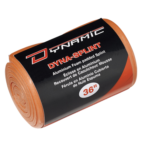 Dynamic Splint, Multipurpose, Aluminum Foam Padded, 36", Class 1 Equipex