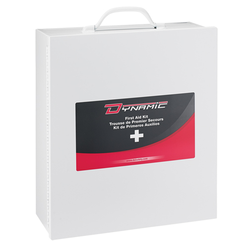 Trousse de premiers soins pour bateau Dynamic, Dispositif m&eacute;dical Classe 1, Boîte en m&eacute;tal Equipex