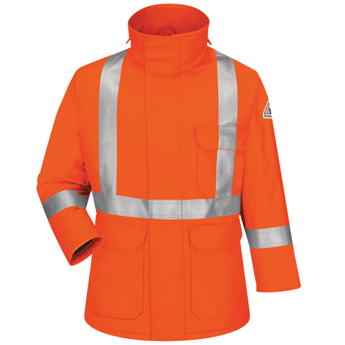 Parkas de luxe Excel FR Comfortouch, Petit, Orange Equipex
