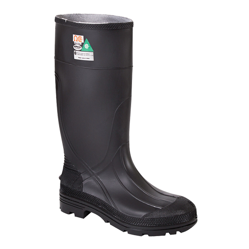 PRM II Safety Boots, PVC, Steel Toe, Size 7, Puncture Resistant Sole Equipex