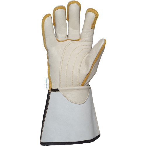 Linemans Glove, Small, Grain Cowhide Palm Equipex