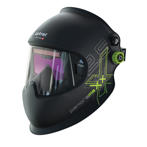 Masque de soudage Panoramaxx, 6,3" lo x 2,3" la Champ de vision, Teinte 2,5/5 - 12, Noir Equipex