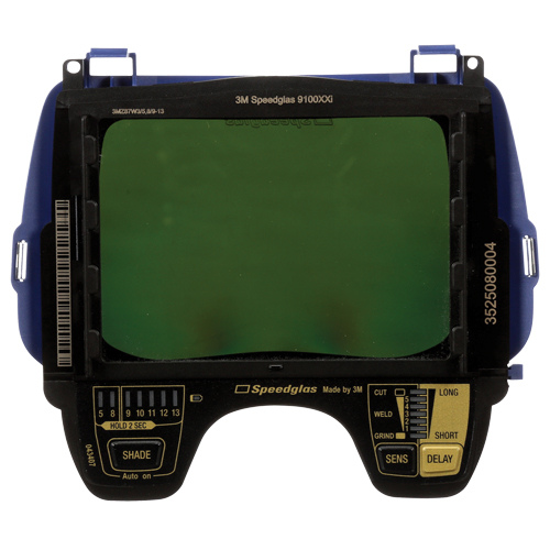 Filtre auto-assombrissant Speedglas 9100XXi, 4-1/5" la x 2-4/5" h Champ de vision, Pour utilisation avec Masques de soudage de s&eacute;rie 9100 Equipex