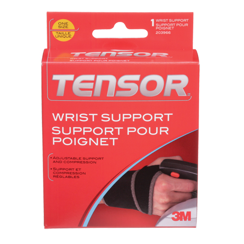Tensor Wrist Support, Neoprene, One Size Equipex