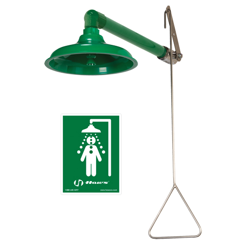 Drench Shower, Wall-Mount Equipex