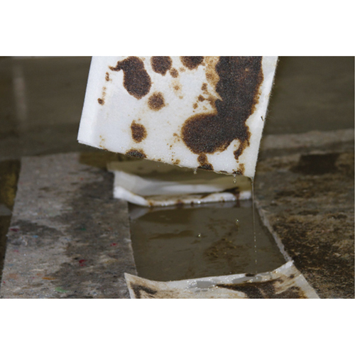Chiffons pour l'huile Spilltration, Huile seulement, 16" x 10", 29 gal. d'absorption Equipex