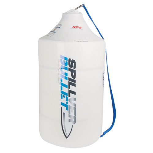Spillver Bullet Boom, Oil Only, 100' L x 5" W, 28 gal. Absorbancy Equipex