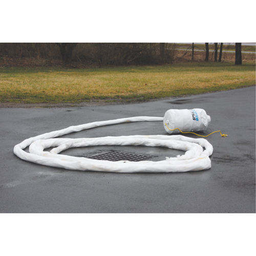 Spillver Bullet Boom, Oil Only, 100' L x 5" W, 28 gal. Absorbancy Equipex