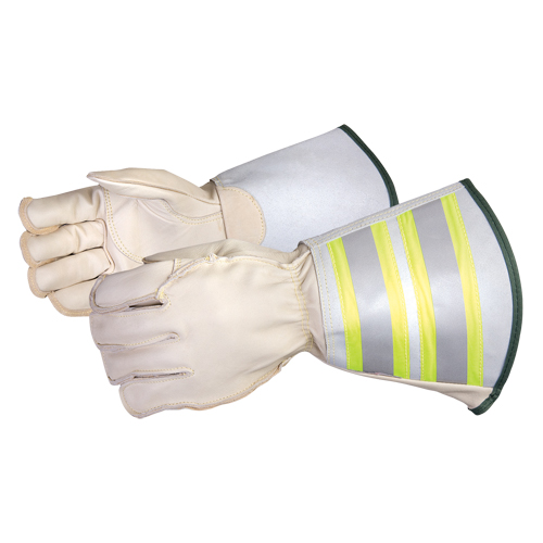 Endura&reg; Deluxe Lineman Gloves, Large, Horsehide Palm Equipex