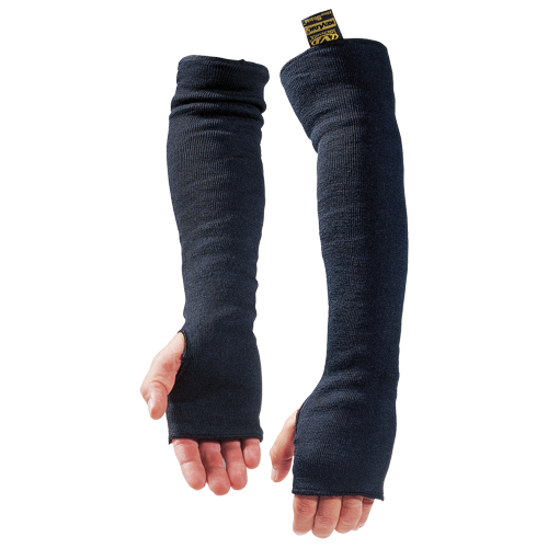 Manchettes r&eacute;sistantes &agrave; la chaleur, 18", Kevlar, Noir Equipex