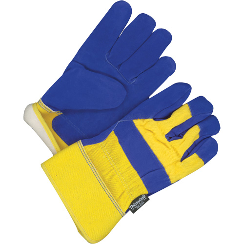 Gants d'ajusteur, 2T-Grand, Paume en Cuir de vache refendu, Doublure en Thinsulate Equipex