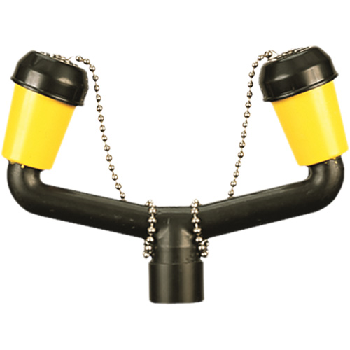 Ensemble de pommeaux doubles pour douche oculaire Equipex