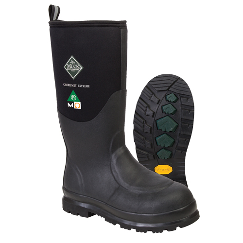 Chore Met Extreme Work Boots, Rubber, Size 7, Puncture Resistant Sole Equipex