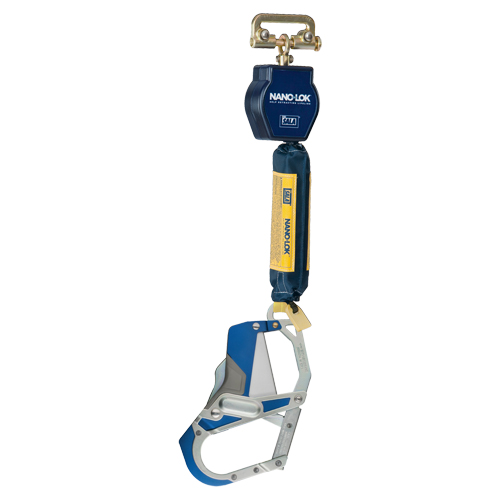 Cordage de s&eacute;curit&eacute; autor&eacute;tractable Nano-Lok, 6', Sangles, Stationnaire Equipex