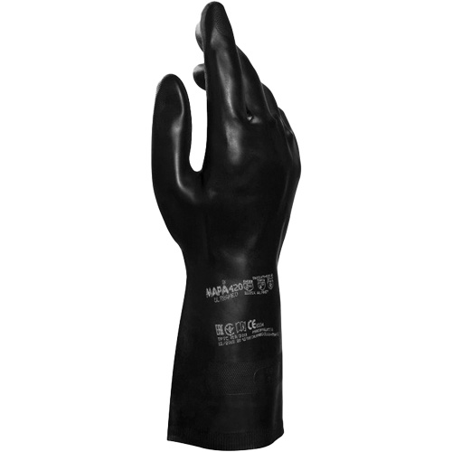 Gants Technic NS-420, Taille 6/T-petit, 12,5" lo, Latex/N&eacute;opr&egrave;ne, Doublure en Ouat&eacute;e, 30 mils Equipex