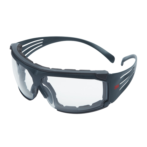 SecureFit 600 Series Safety Glasses with Gasket, Clear Lens, Anti-Fog, ANSI Z87+/Meets/Exceeds CSA Z94.3 Equipex