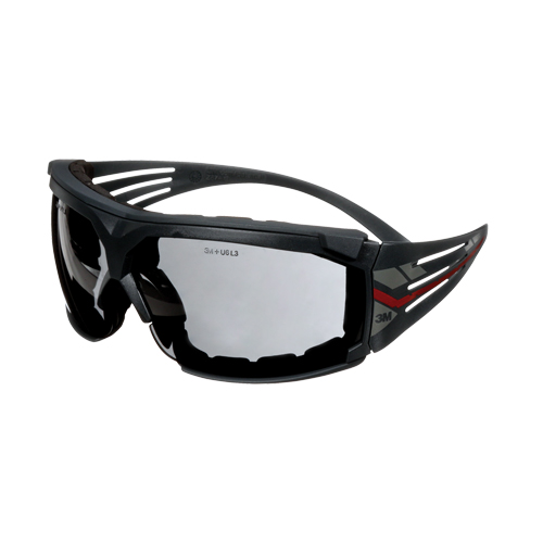 SecureFit 600 Series Safety Glasses with Gasket, Grey Lens, Anti-Fog, ANSI Z87+/Meets/Exceeds CSA Z94.3 Equipex