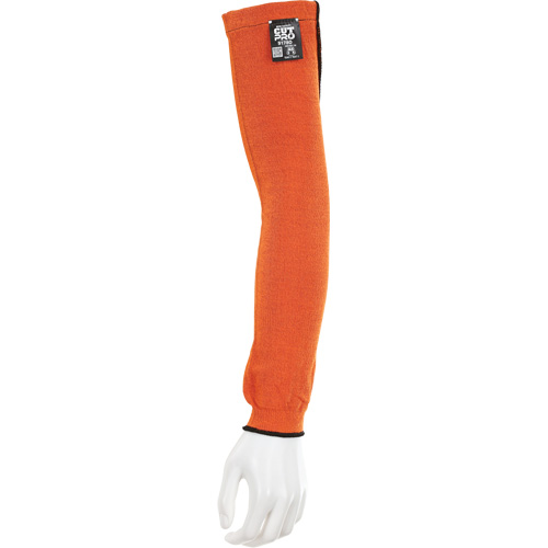 Memphis&reg; Sleeves With Thumb Hole, Kevlar&reg;, 18", ASTM ANSI Level A5, Orange Equipex