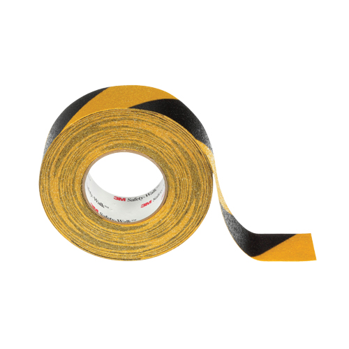 Safety-Walk 600 Series Anti-Slip Tape, 2" x 60', Black & Yellow Equipex