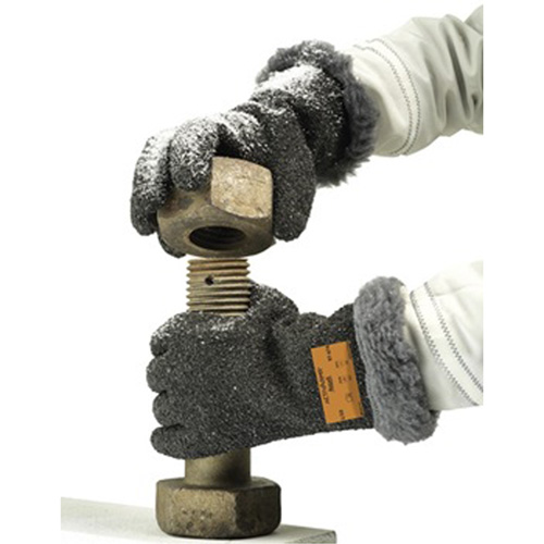 Gants ActivArmr 97-674 pour le froid extr&ecirc;me, 12/3T-Grand, R&ecirc;vetement PVC, Enveloppe en Coton Equipex