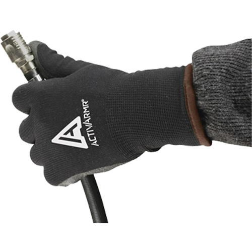 Gants thermiques ActivArmr 97-631 pour un usage moyen, 7/Petit, R&ecirc;vetement Mousse de PVC, Calibre 10, Enveloppe en Nylon Equipex