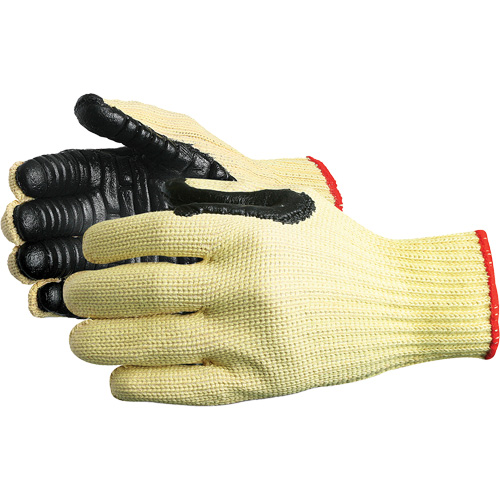 Vibrastop Vibration-Dampening Gloves, Size Large, Synthetic Palm Equipex