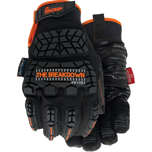 Gants 91051 The Breakdown, Taille Moyen, Rev&ecirc;tement PVC, Enveloppe en Cutshield, ANSI/ISEA 105 niveau 4 Equipex