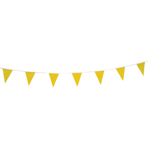 Pennant String, 60' L, Yellow Equipex
