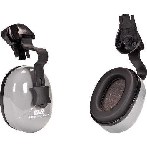 Sound Control SH Full-Brim Hat Earmuff, Cap Mount, 25 NRR dB Equipex