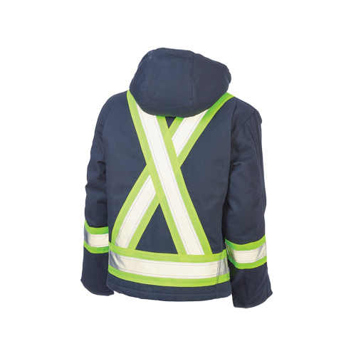 Safety Jacket, Navy Blue, Large Equipex