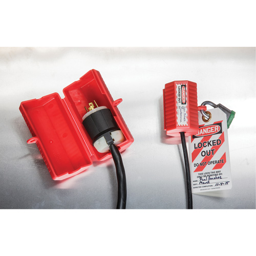 Dispositif de verrouillage Stopout StopPlug, Type Prise Equipex