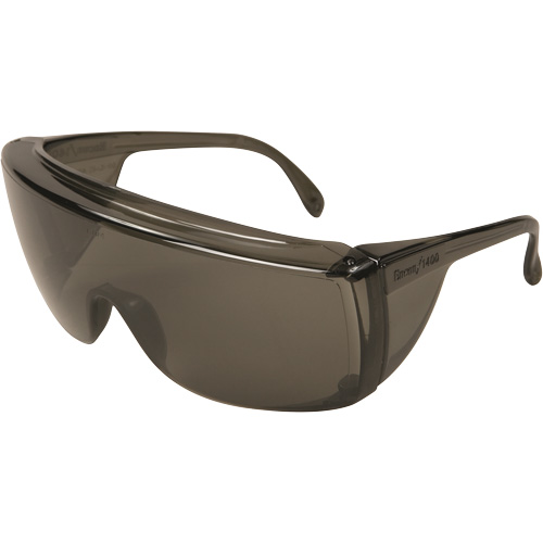 Lunettes de s&eacute;curit&eacute; s&eacute;rie 1400 Veratti Tuff Spec, Lentille Grise/fum&eacute;e, ANSI Z87+/R&eacute;pond ou surpasse la norme CSA Z94.3 Equipex