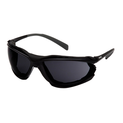 Lunettes de s&eacute;curit&eacute; Proximity, Lentille Grise/fum&eacute;e, Antibu&eacute;e, ANSI Z87+/R&eacute;pond ou surpasse la norme CSA Z94.3 Equipex