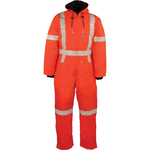 Combinaison r&eacute;fl&eacute;chissante isol&eacute;e, 2T-Grand, Orange Equipex