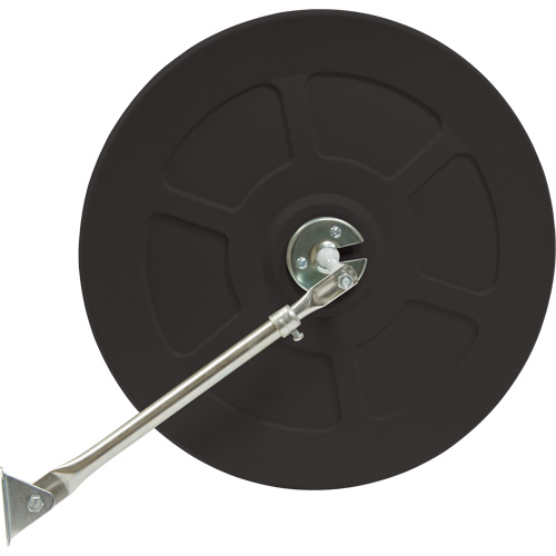 Convex Mirror with Telescopic Arm, Indoor/Outdoor, 12" Diameter Equipex