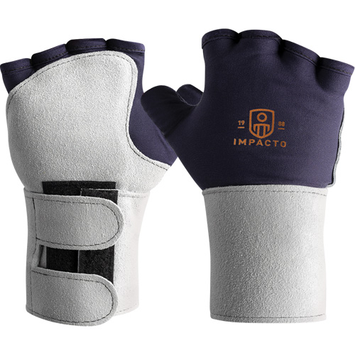Anti-Impact Glove with Wrist Support, Cotton, Left Hand, X-Small Equipex